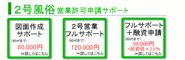 風俗営業2号許可サポートメニュー